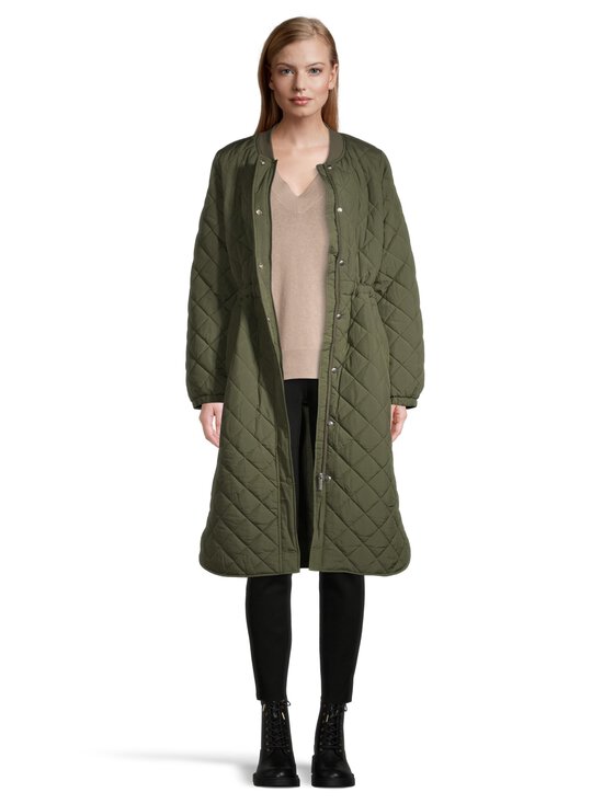 NOOM - River tepitud mantel - KHAKI GREEN - photo 4 NOOM - River tepitud mantel - KHAKI GREEN | Stockmann - photo 4
