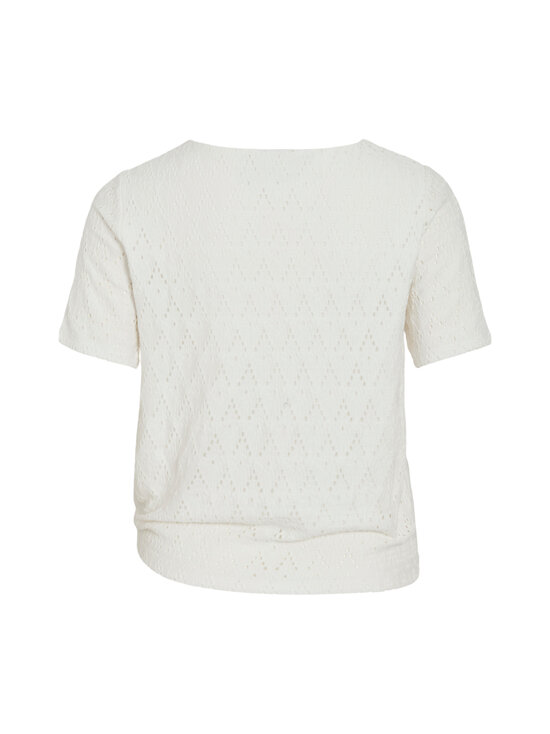 Vila - ViAmalina Open O-Neck -pusero - SNOW WHITE | Stockmann - photo 2