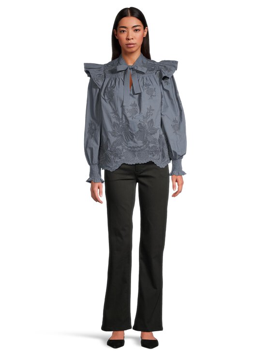 Allsaints - Pluus Nisa Embroidery - STEEL BLUE | Stockmann - photo 2
