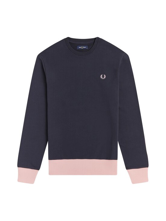 Contr Trim Sweatshirt -collegepaita