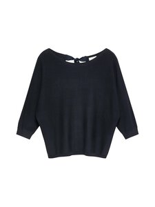 Comma - Satin Bow -neulepusero - 5976 NAVY | Stockmann