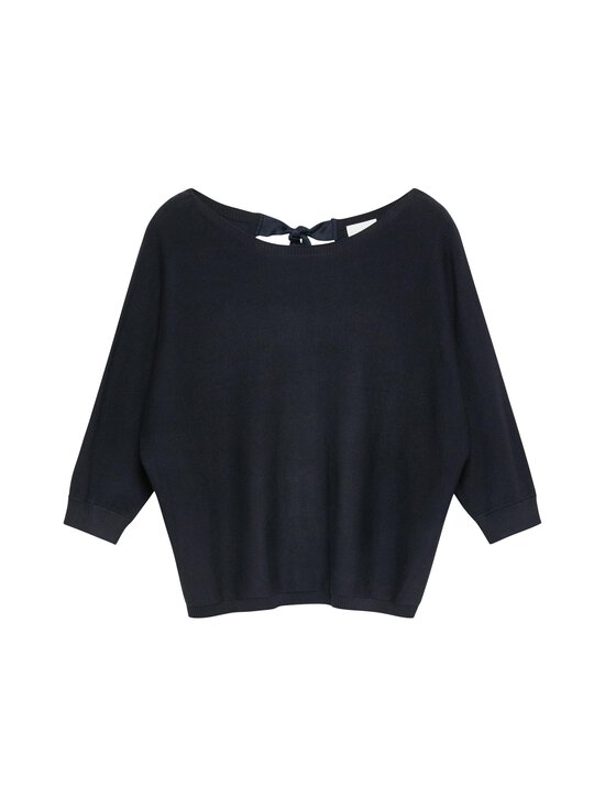 Comma - Satin Bow -neulepusero - 5976 NAVY | Stockmann - photo 1