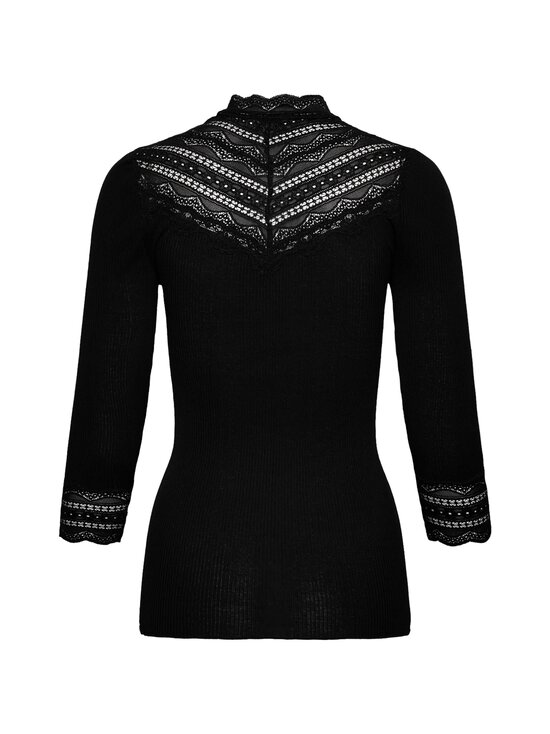 Rosemunde - RWBenita Lace -silkkisekoitepaita - 010 BLACK | Stockmann - photo 2
