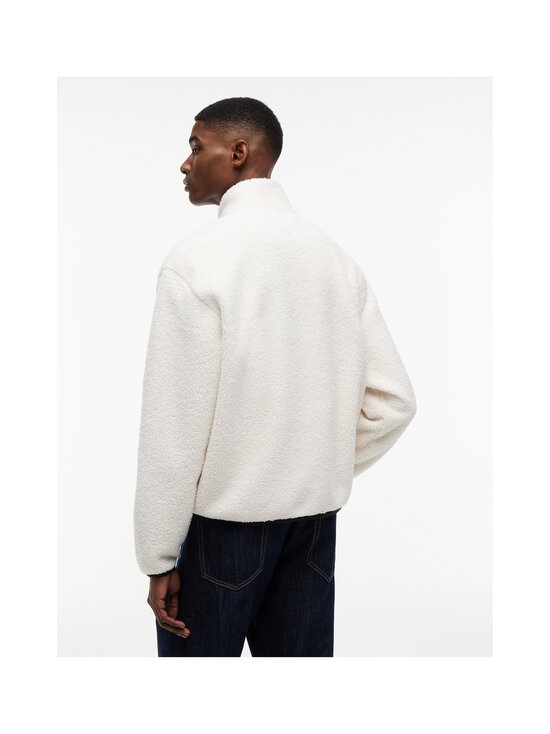 Tommy Jeans - Badge Zip Teddy flīsa jaka - AEF CREAM | Stockmann - photo 3