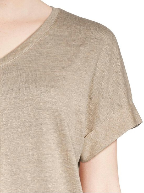 NOOM - Linane pluus Anette V-neck - SAND - photo 4 NOOM - Linane pluus Anette V-neck - SAND | Stockmann - photo 4