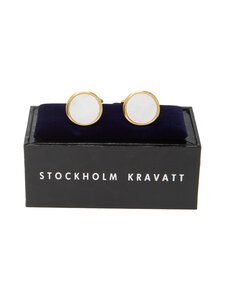Stockholm Kravatt - Circle-kalvosinnapit - GOLD | Stockmann