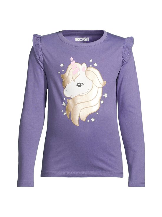 Bogi - Denni Unicorn -trikoopaita, koot: 116-140 cm - IRIS VIOLET - photo 1 Bogi - Denni Unicorn -trikoopaita, koot: 116-140 cm - IRIS VIOLET | Stockmann - photo 1