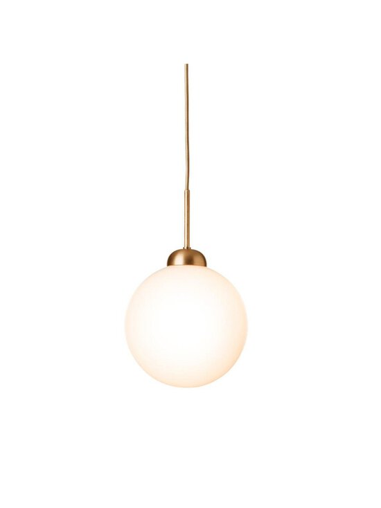 Nuura - Apiales 1 -riippuvalaisin messinki / opaali ⌀ 20 cm - ORANGE | Stockmann - photo 1