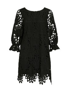 Vila - ViKabela- kirjailtu mekko - BLACK | Stockmann