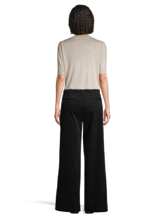 NOOM - Shelby Wide Velvet tvila bikses - BLACK | Stockmann - photo 4