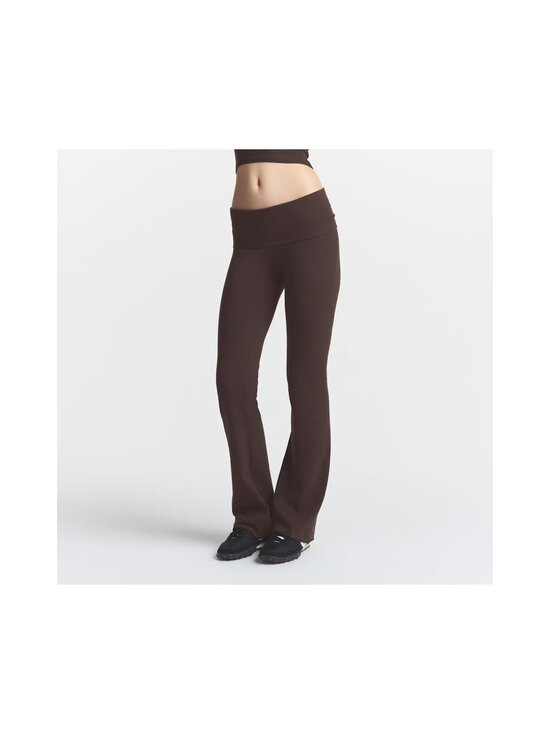 SKIMS - Cotton Jersey Foldover bikses - ESPRESSO | Stockmann - photo 2