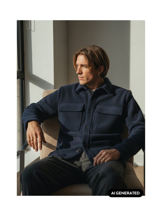 J.Lindeberg - Velvetist pealissärk Finnigan Drape - 6855 JL NAVY | Stockmann - photo 4