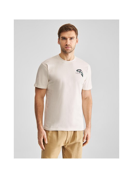 Dedicated - T-särk Cut Out Trout - WHISPER WHITE OFF-WHITE | Stockmann - photo 6