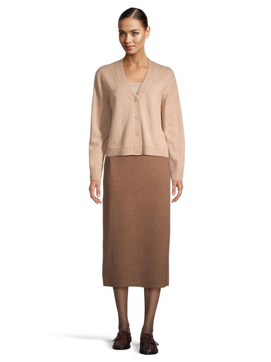 ESSENTIALS by Stockmann - Siiri-kashmirneuletakki - LT.BROWN - ALMONDINE MC-27092 - photo 2 ESSENTIALS by Stockmann - Siiri-kashmirneuletakki - LT.BROWN - ALMONDINE MC-27092 | Stockmann - photo 2