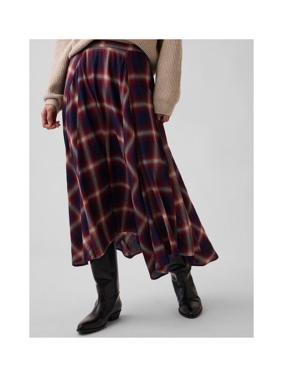 GAP - Plaid Handkerchief -maksihame - MULTI PLAID | Stockmann - photo 3