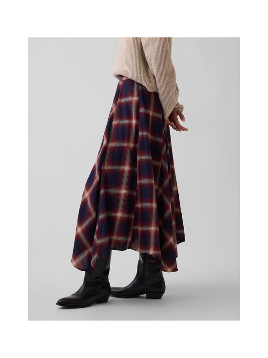 GAP - Plaid Handkerchief -maksihame - MULTI PLAID | Stockmann - photo 5