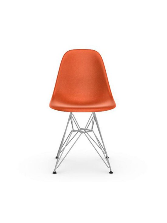 Vitra - Eames DSR Fiberglass -tuoli - KROMI,ORANSSI,PUNAINEN | Stockmann - photo 2