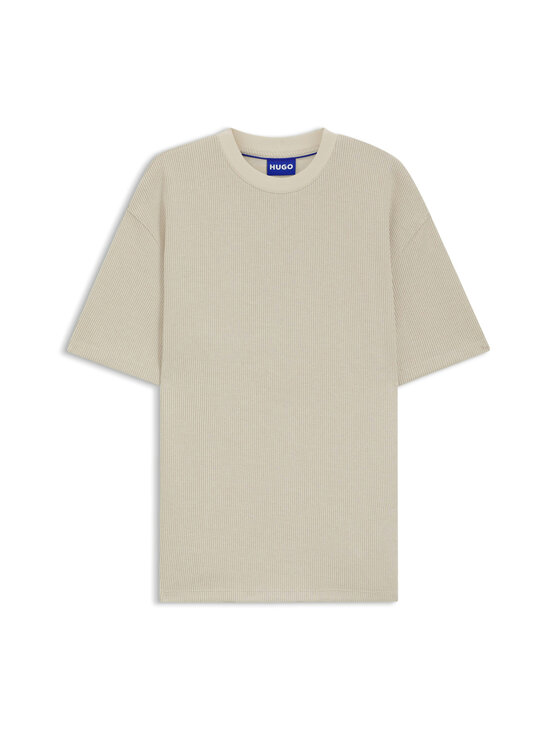 HUGO - Nuwaffle Jersey t-paita - 121 OPEN WHITE | Stockmann - photo 1
