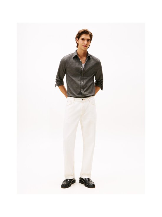 Tommy Hilfiger - Flannel Herringbone krekls ar apkakli - PR2 HYDROGEN GREY | Stockmann - photo 3