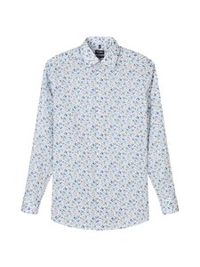 Olymp - Modern Fit Flower -kauluspaita - 00 WHITE | Stockmann
