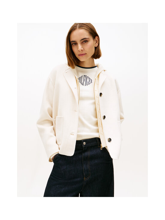 Tommy Hilfiger - Short Bomber vilnas jaka - AEF CALICO | Stockmann - photo 4