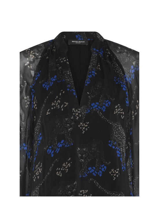 BRUUNS BAZAAR - Chiono Wendisa kleita - BLACK BLUE LEOPARD PRINT - photo 3 BRUUNS BAZAAR - Chiono Wendisa kleita - BLACK BLUE LEOPARD PRINT | Stockmann - photo 3