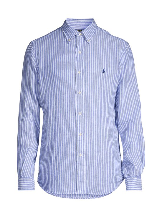 Polo Ralph Lauren - Cubdppcs-pellavakauluspaita - 5137A BLUE/WHITE - photo 1 Polo Ralph Lauren - Cubdppcs-pellavakauluspaita - 5137A BLUE/WHITE | Stockmann - photo 1