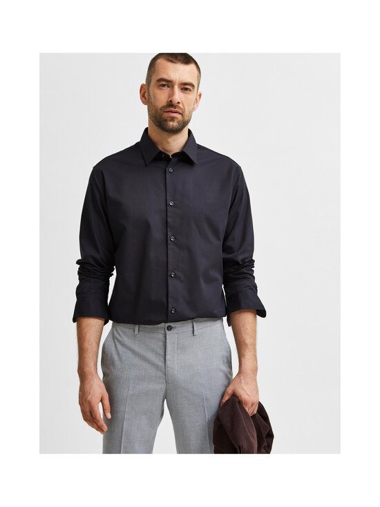 Selected - SlhEthan Slim Fit Classic krekls ar apkakli - BLACK - photo 5 Selected - SlhEthan Slim Fit Classic krekls ar apkakli - BLACK | Stockmann - photo 5