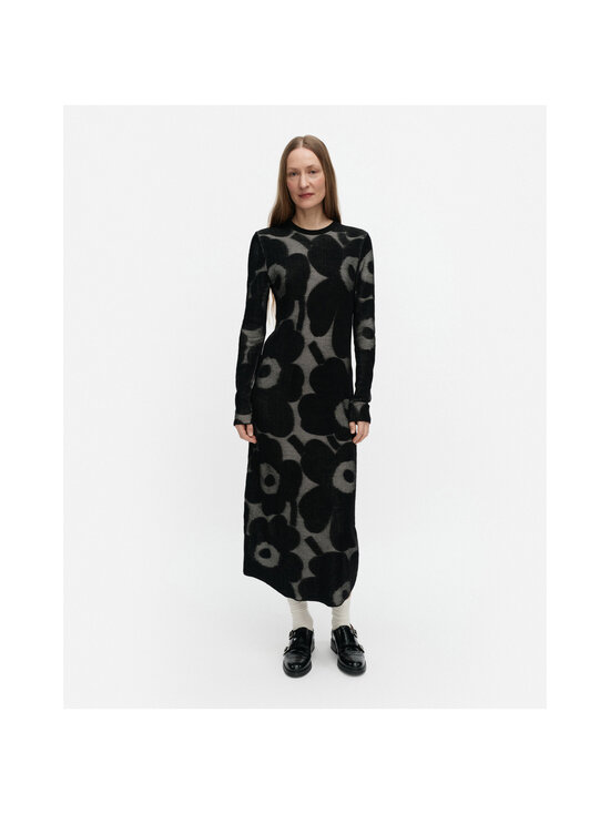 Marimekko - Laatia Unikko -neulemekko - 930 BLACK LIGHT PINK | Stockmann - photo 2