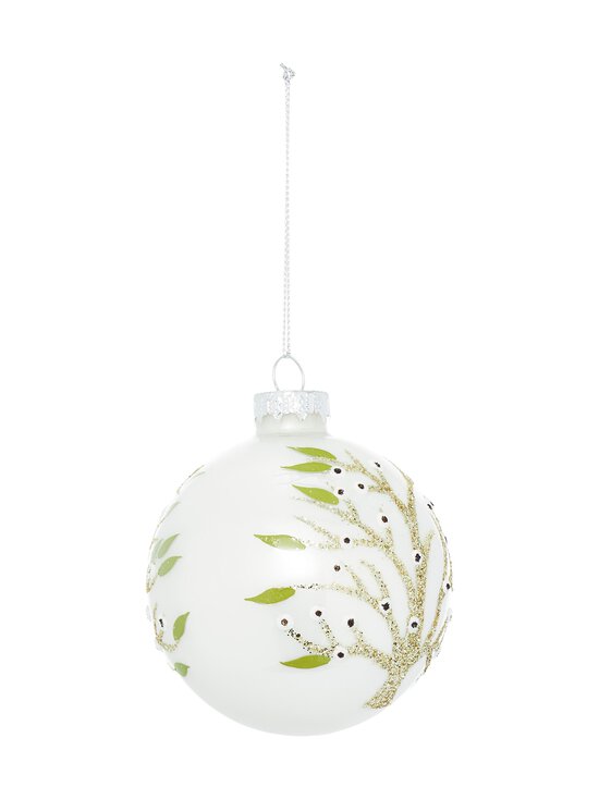 Casa Stockmann - Ornament With Pattern -joulukoriste - WHITE | Stockmann - photo 2