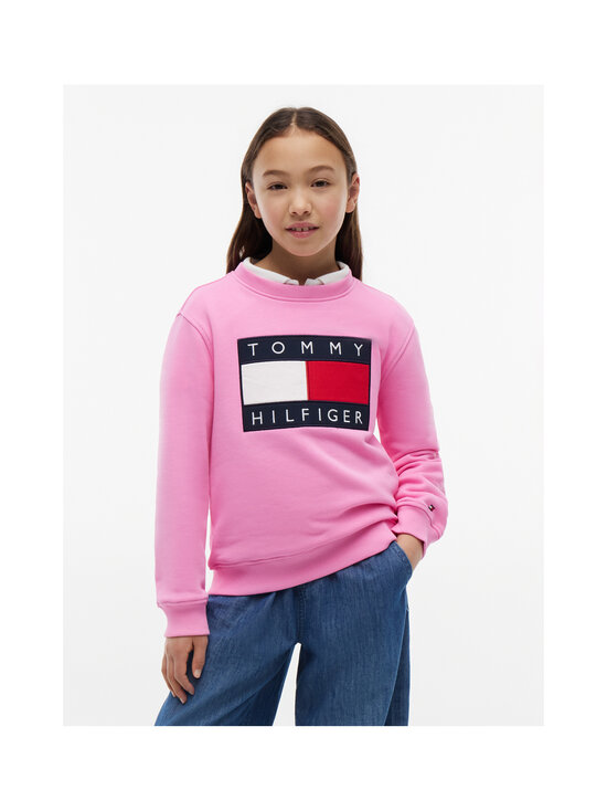 Tommy Hilfiger - Heritage Flag džemperis - TOU PINK DAISY | Stockmann - photo 2