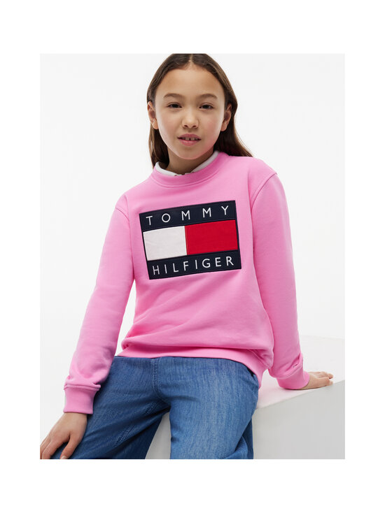 Tommy Hilfiger - Heritage Flag džemperis - TOU PINK DAISY | Stockmann - photo 4