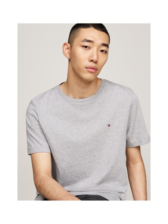 Tommy Hilfiger - Essential Heather t-paita - P01 LIGHT GREY HEATHER | Stockmann - photo 3