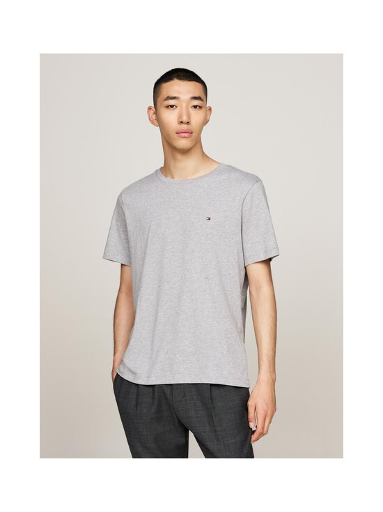 Tommy Hilfiger - Essential Heather t-paita - P01 LIGHT GREY HEATHER | Stockmann - photo 4