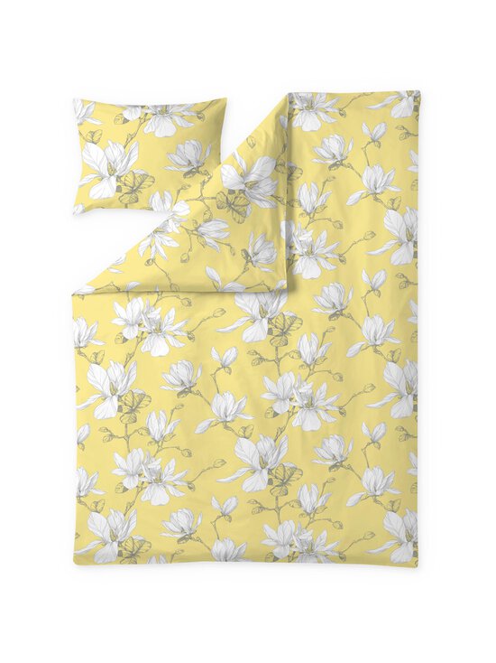 Finlayson - Magnolia-satiinipussilakanasetti - L.YELLOW / GREY | Stockmann - photo 1