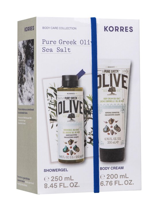 Korres - Olive & Sea Salt Body Care Set -vartalonhoitopakkaus - NOCOL | Stockmann - photo 4