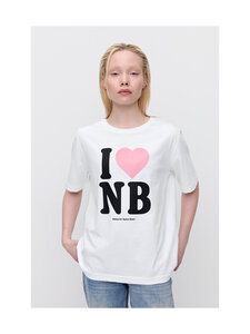 Makia - I Love NB t-paita - 001 WHITE | Stockmann