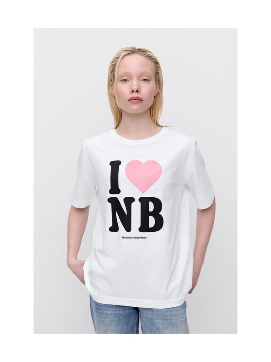 Makia - T-särk I Love NB - 001 WHITE | Stockmann - photo 2