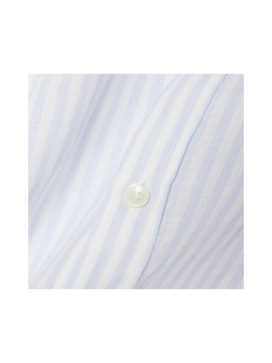 Lacoste - Casual Regular Fit -pellavakauluspaita - PHOENIX BLUE/FLOUR | Stockmann - photo 4