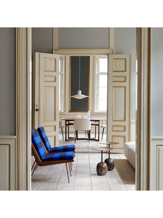 &Tradition - Lato LN9 -sivupöytä pähkinä / Emperador-marmori 40 x 50 cm - BLACK | Stockmann - photo 4