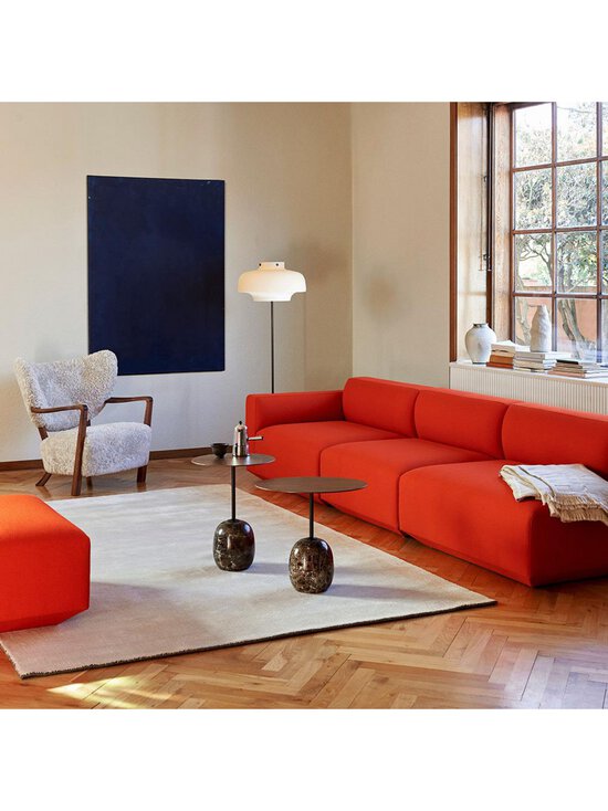 &Tradition - Lato LN9 -sivupöytä pähkinä / Emperador-marmori 40 x 50 cm - BLACK | Stockmann - photo 6