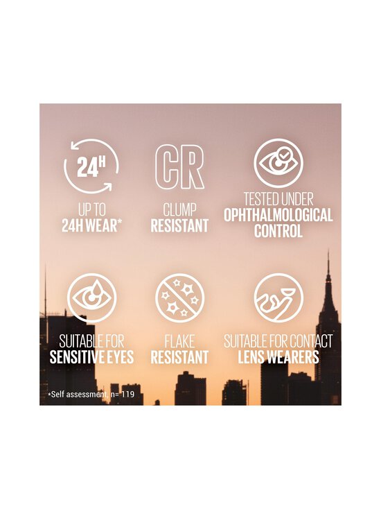 Maybelline - Lash Sensational Body ūdensizturīga skropstu tuša - WP BLACK | Stockmann - photo 7