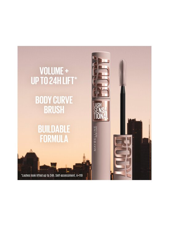 Maybelline - Lash Sensational Body ūdensizturīga skropstu tuša - WP BLACK | Stockmann - photo 9