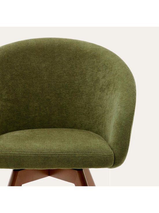 Kave Home - Marvin-tuoli vihreä chenille-kangas / pähkinä - GREEN | Stockmann - photo 6