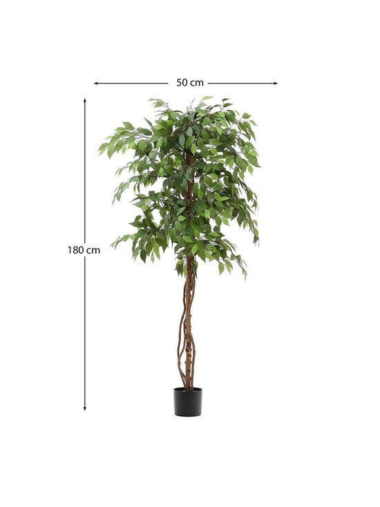 Kave Home - Ficus-tekokasvi - VIHREÄ - photo 2 Kave Home - Ficus-tekokasvi - VIHREÄ | Stockmann - photo 2