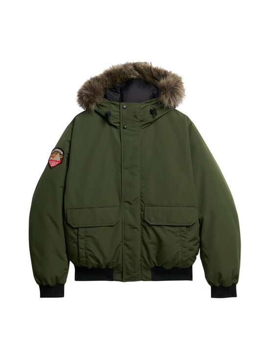 Superdry - Everest Faux Fur bomberjaka - 1KM SURPLUS GOODS OLIVE GREEN - photo 1 Superdry - Everest Faux Fur bomberjaka - 1KM SURPLUS GOODS OLIVE GREEN | Stockmann - photo 1