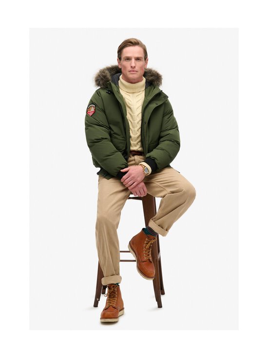 Superdry - Everest Faux Fur bomberjaka - 1KM SURPLUS GOODS OLIVE GREEN - photo 7 Superdry - Everest Faux Fur bomberjaka - 1KM SURPLUS GOODS OLIVE GREEN | Stockmann - photo 7