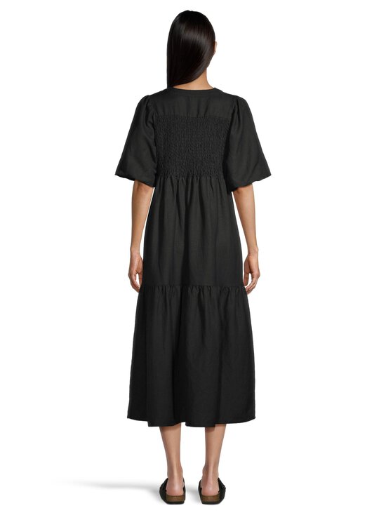 NOOM - Adriane-pellavasekoitemekko - BLACK | Stockmann - photo 3