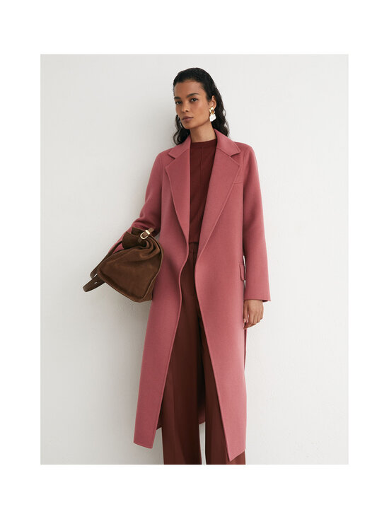 Reiss - Marlowe Long Blind Seam -villakangastakki - 54 PINK | Stockmann - photo 3