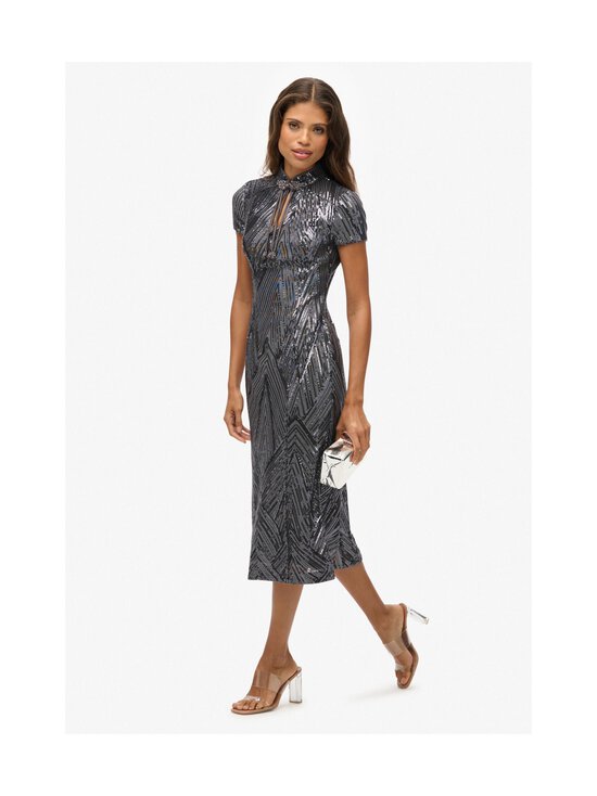 Superdry - Mandarin Sequin -midimekko - H7R GUNMETAL DECO SEQUIN | Stockmann - photo 3